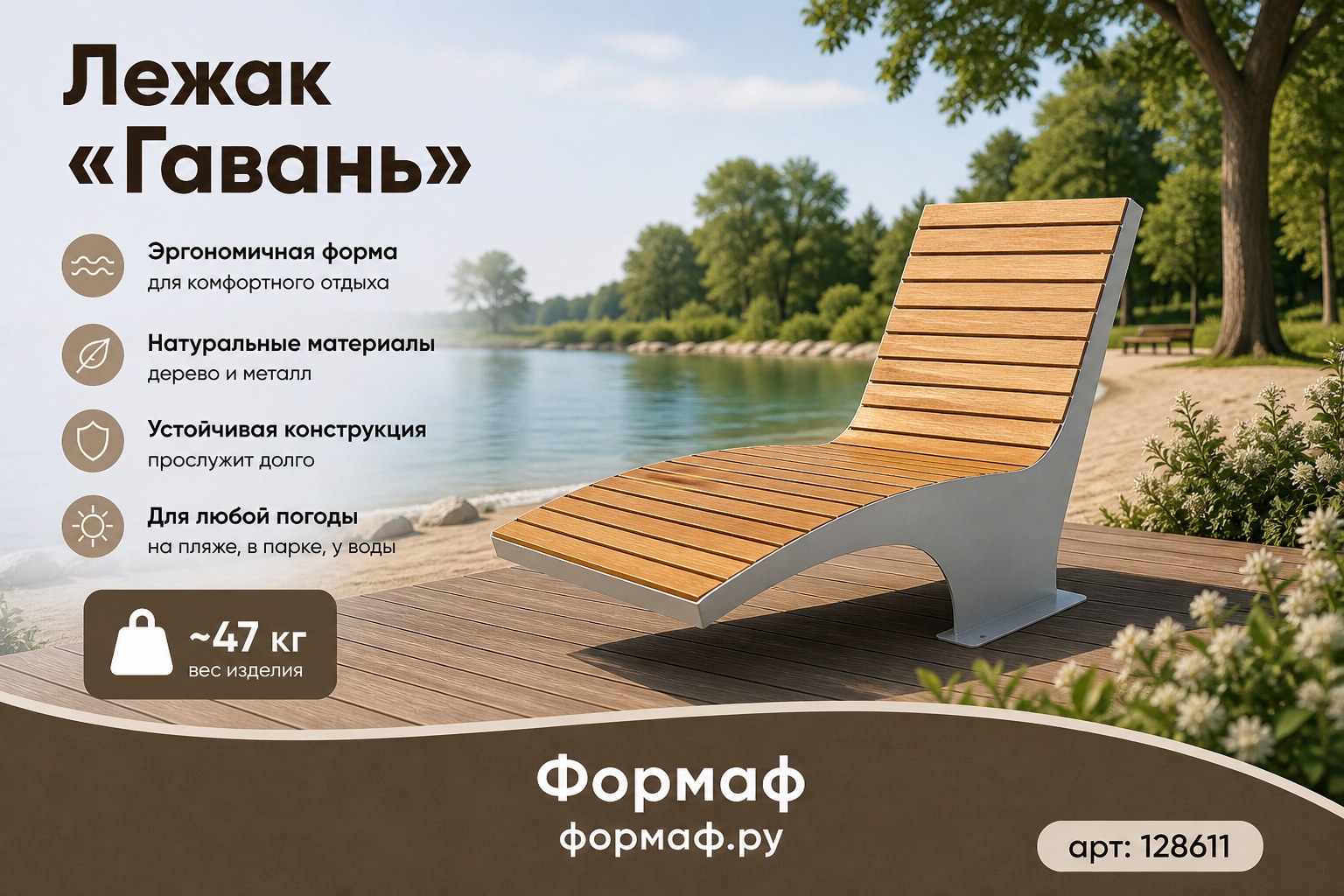 Лежак «Гавань»