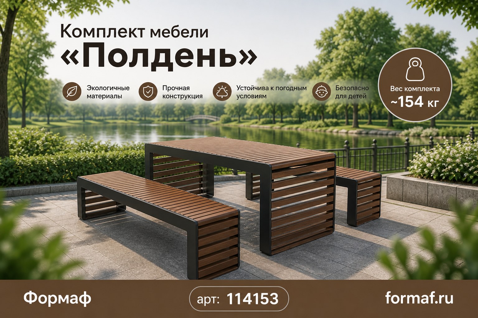 Комплект мебели «Полдень»