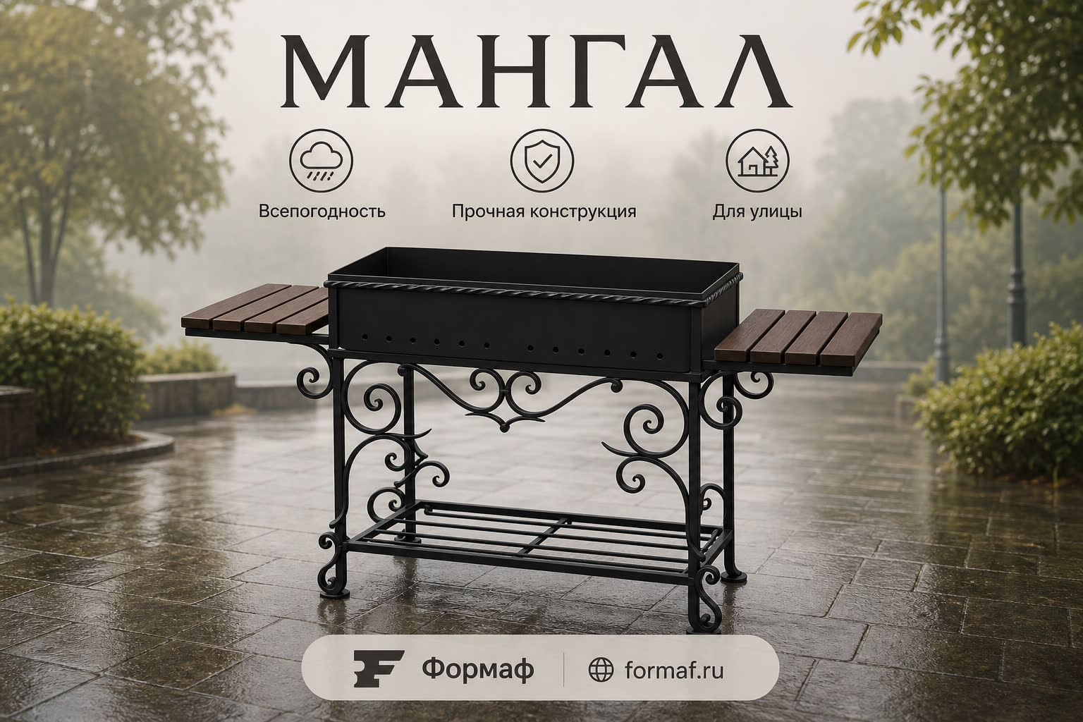 Мангал «Пламя» — карточка