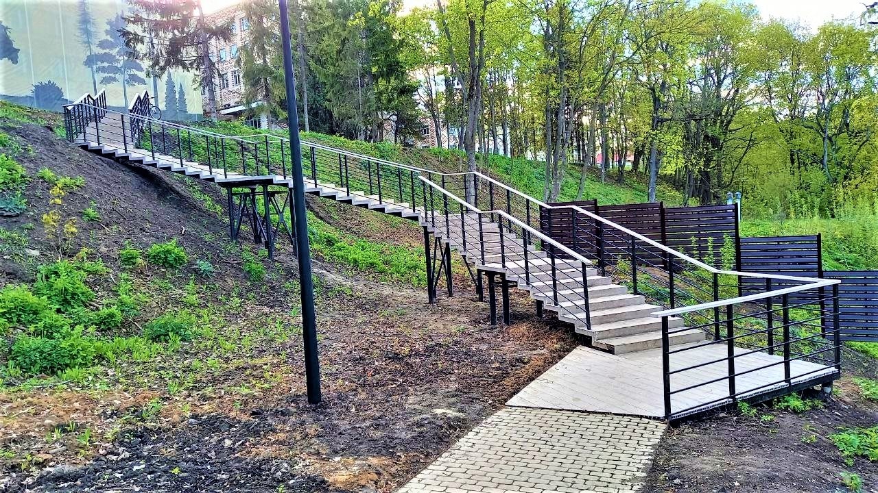 Благоустройство Гагаринского парка «Княжеское наследие» в Плавске