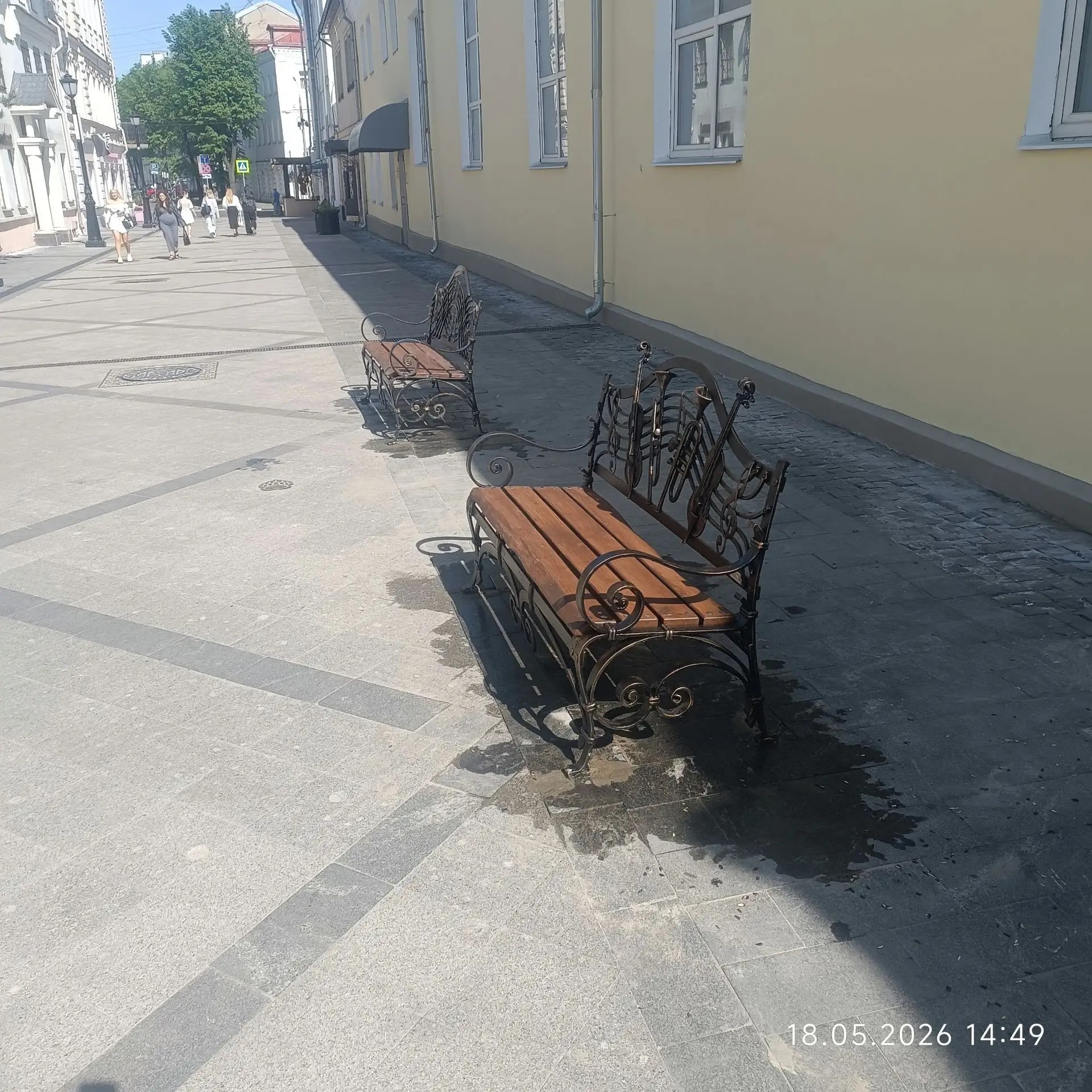 Фонари-музыканты и музыкальные лавочки на улице Максимова в Ярославле (2026)