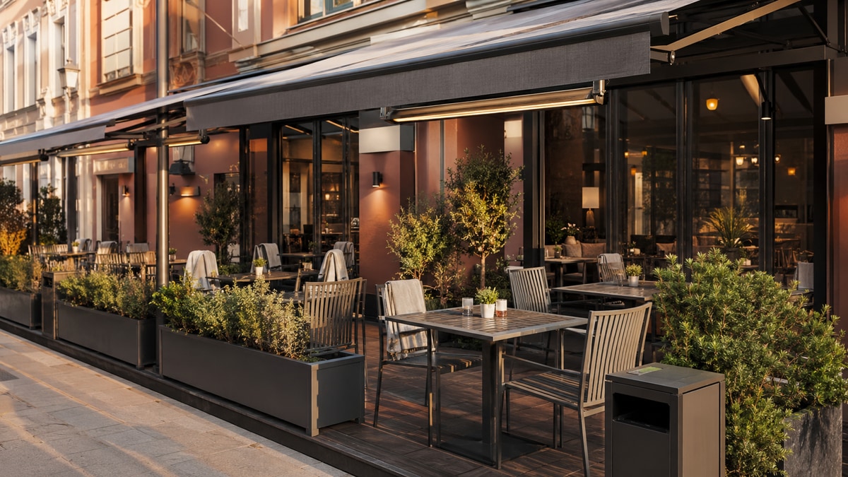 Благоустройство кафе и HoReCa